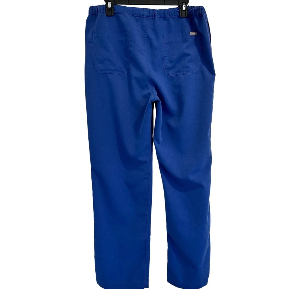 FIGS Mens Pisco Striaght Leg Royal Blue Scrub Pants Size Large FM4500 PO 1660